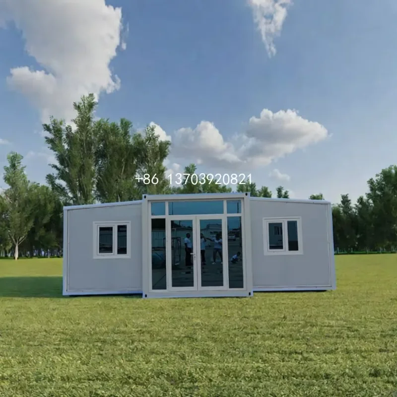 Good Quality 20ft Folding 3 In 1 Expandable Container House Safe Durable Expandable Container House