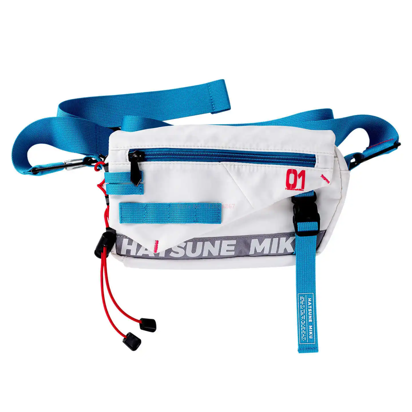 new-hatsune-miku-crossbody-bag-anime-peripheral-neon-electronic-music-series-waist-chest-bag-adjustable-strap-outdoor-bag