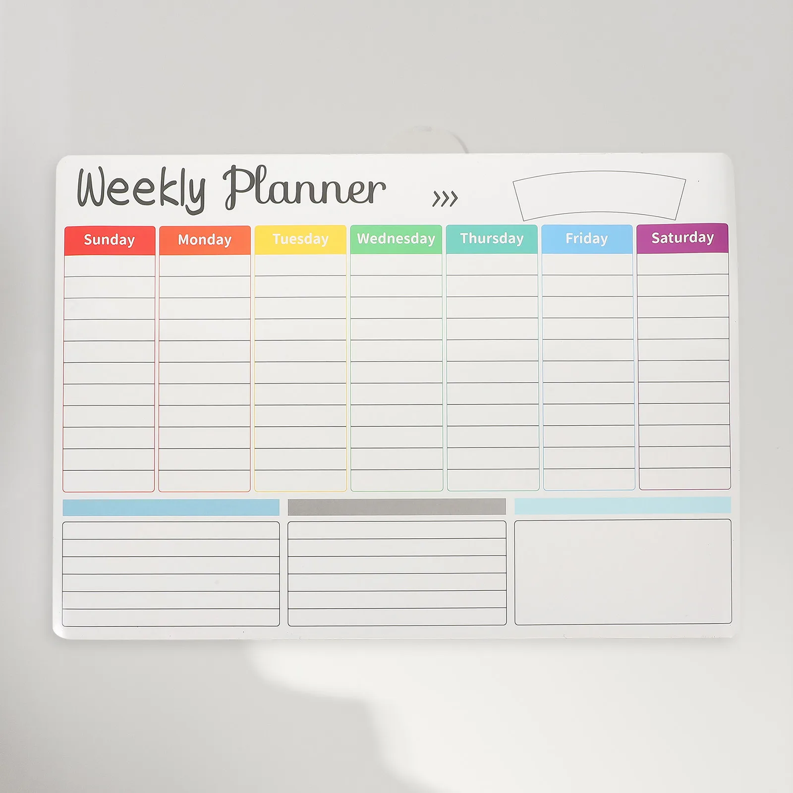 

Magnetic Fridge Calendar Stickers Dry Erase Whiteboard Monthly Planner Kitchen Schedule Board A3 Size Portable Reusable