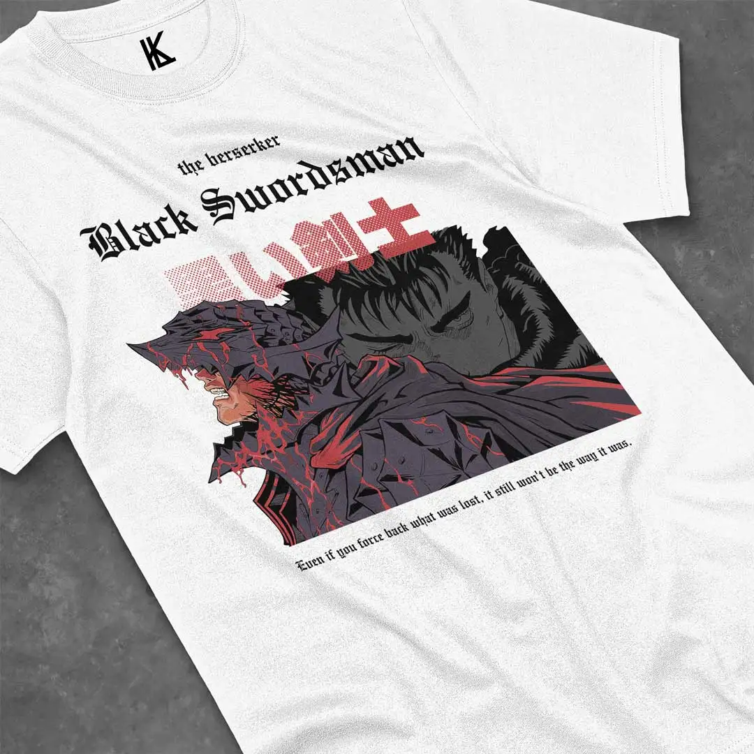 Guts Berserk Anime Inspired Berserk Anime Gift Berserk New UNISEX T-Shirt Cotton
