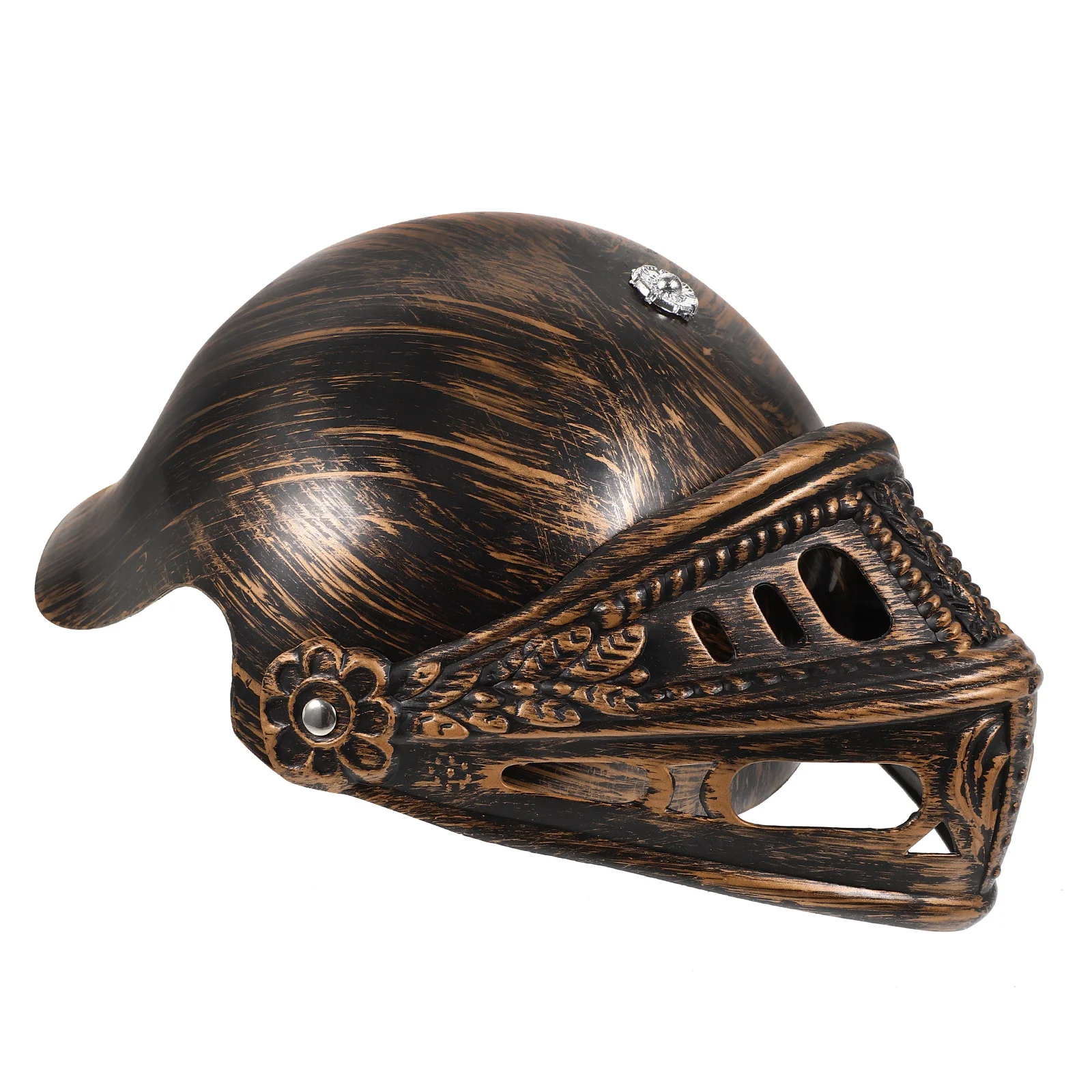 Disfraz romano de soldado para niños, tocado de Cosplay vikingo, sombrero de fiesta ligero, accesorio decorativo para niños