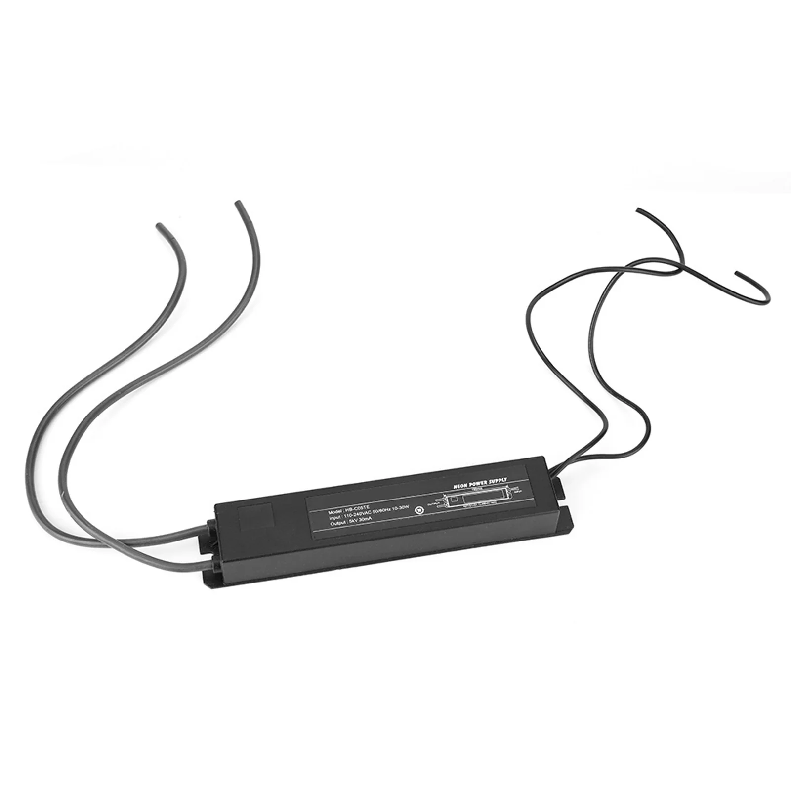 Неоновый трансформатор 5 кВ, 30 мА, HB-C05TE, неоновый свет, электронный трансформатор, источник питания для неоновых вывесок 5 кВ, 30 мА