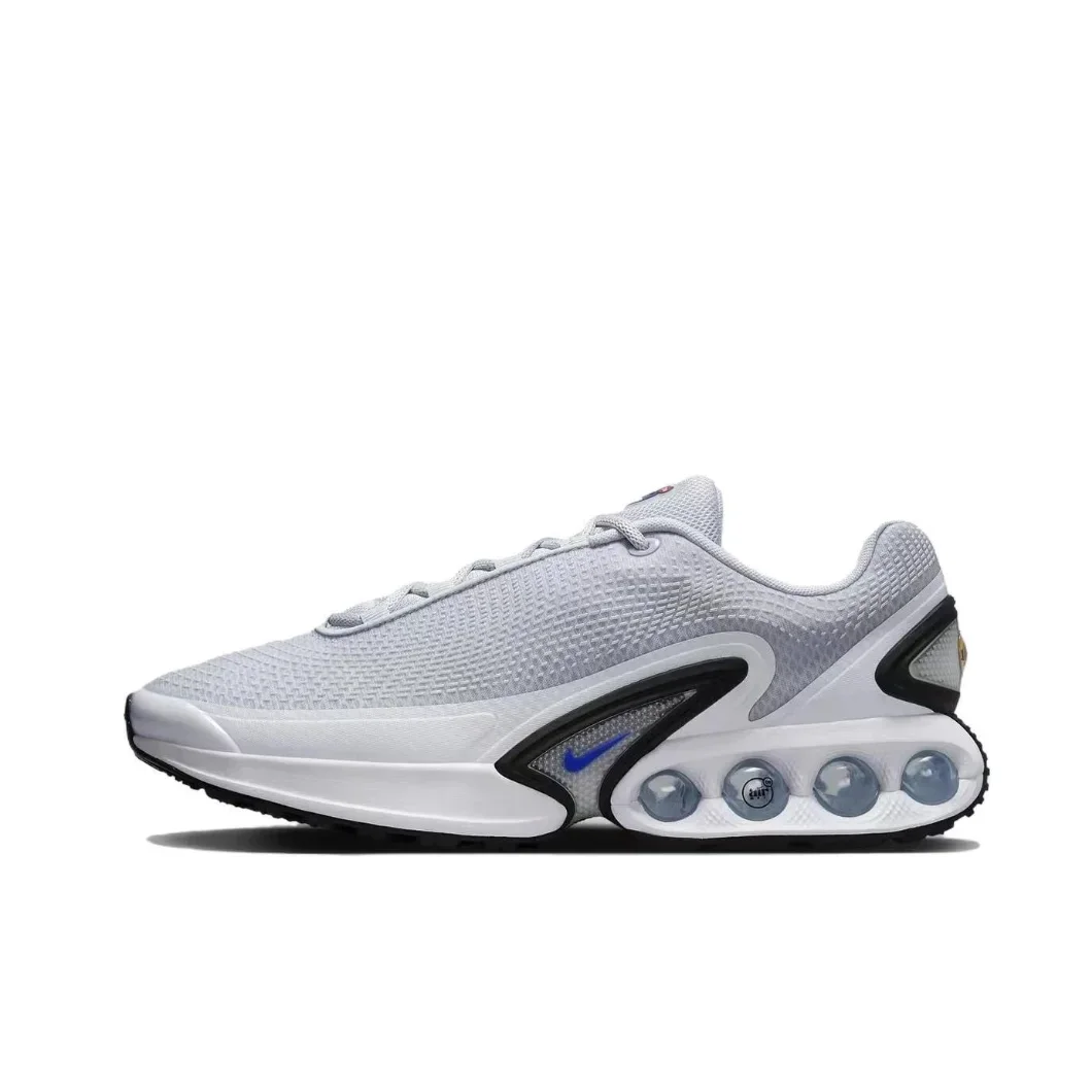 Nike Air Max Dn Pure Platinum Hyper Royal DV3337-005 Original Anti-slip Cushioning for Men/Women Low Top Cushioned Running Shoes