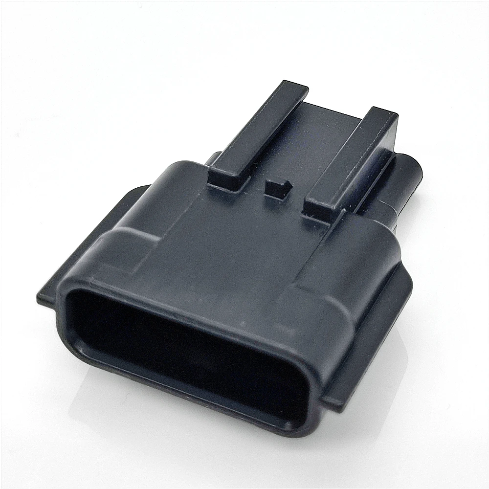7282-8850-30 6 Pin Waterproof Automotive Connector Male RH Series 0.64mm PBT Black for ECU Sensor Wiring