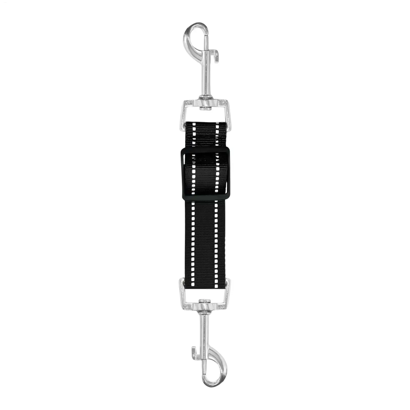 Dog Collar Safety Clip Pet Safety Adjustable Clasps No Pull Harness Connector Collar Clips For Outdoor Daily Travel Walking
