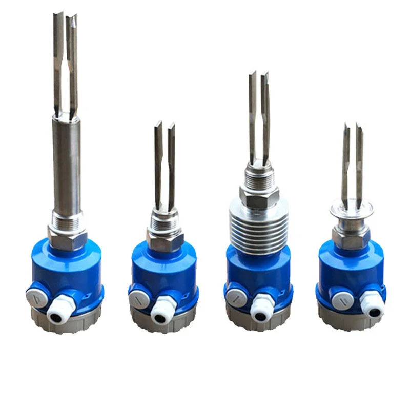 LSK Series Vibrating Fork Level Switch Solid Powder Particle Detection PNP NPN Explosion Proof Hygienic Compact Structure