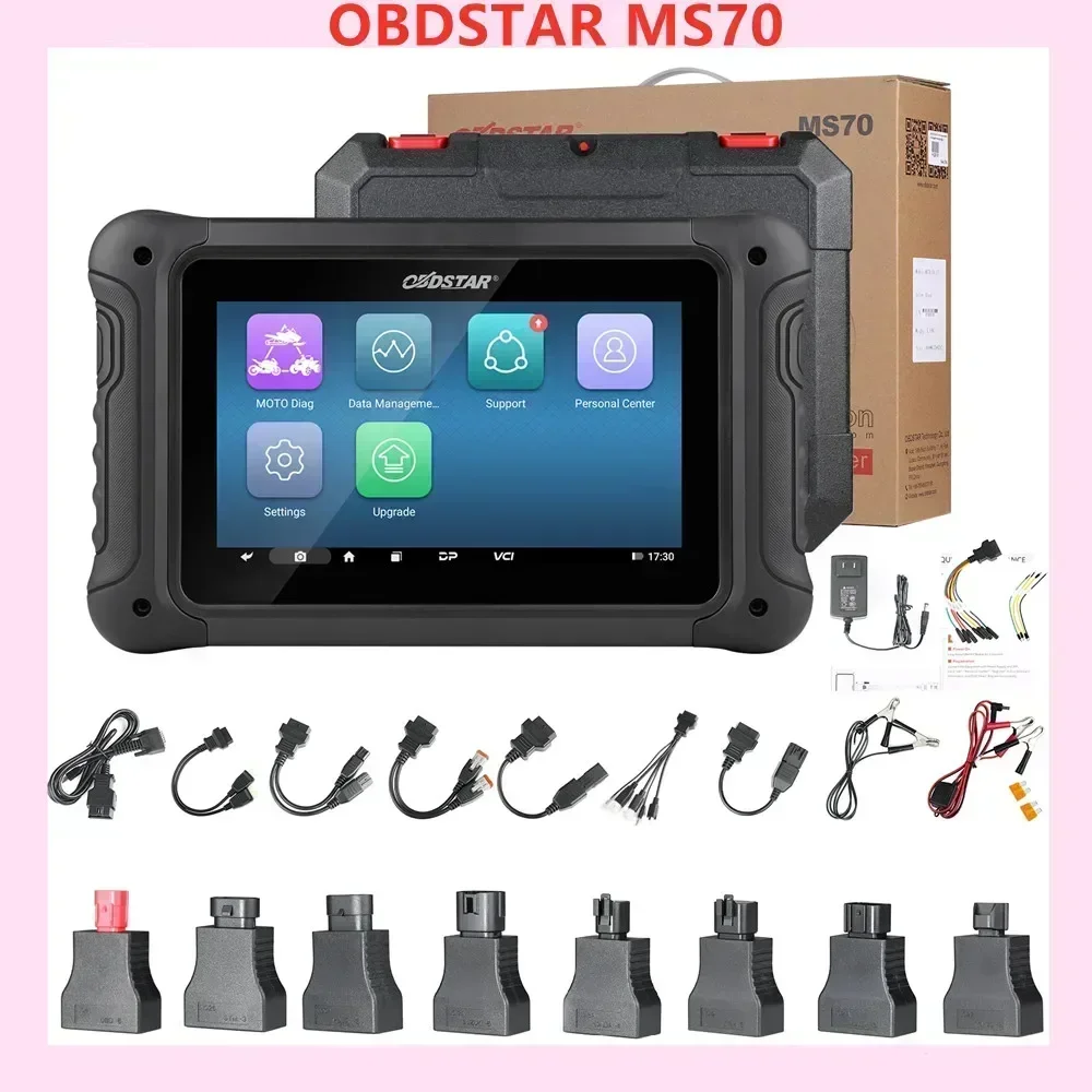 2024 OBDSTAR MS70 Motorcycle Diagnostic Tool New Generation Intelligent Motorcycle Scanner Supports IMMO Odometer Function