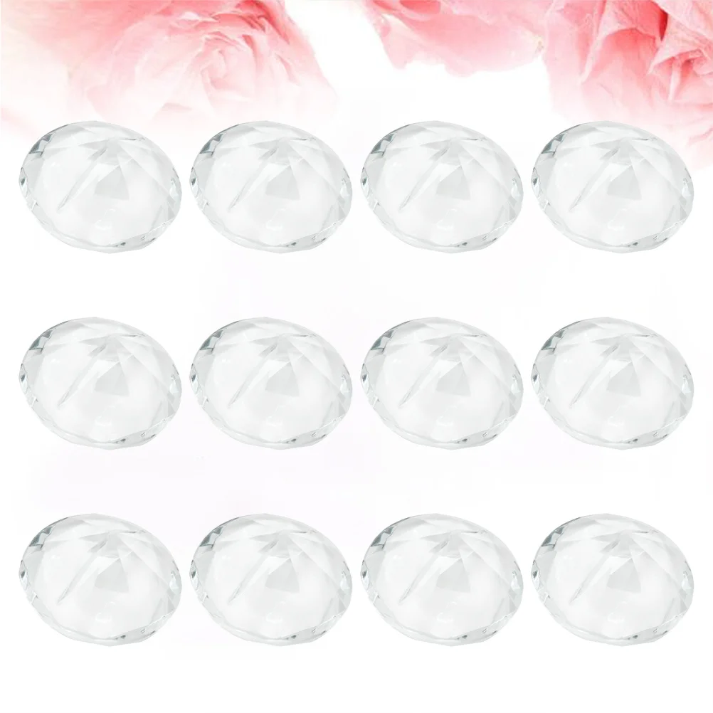 24Pcs Crystal Note Clips Decorative Place Card Holders for Wedding Table Number Photo Memo Display Banquet Party Decor