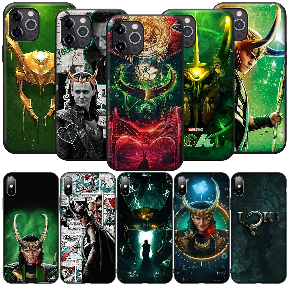 H-110 Marvel Loki New Phone Case for Xiaomi Redmi 13 12C 12 10C 10 9C S2 10 9T 10A 9C 9A 9 8A 8 7A 7 6A 6 Pro NFC