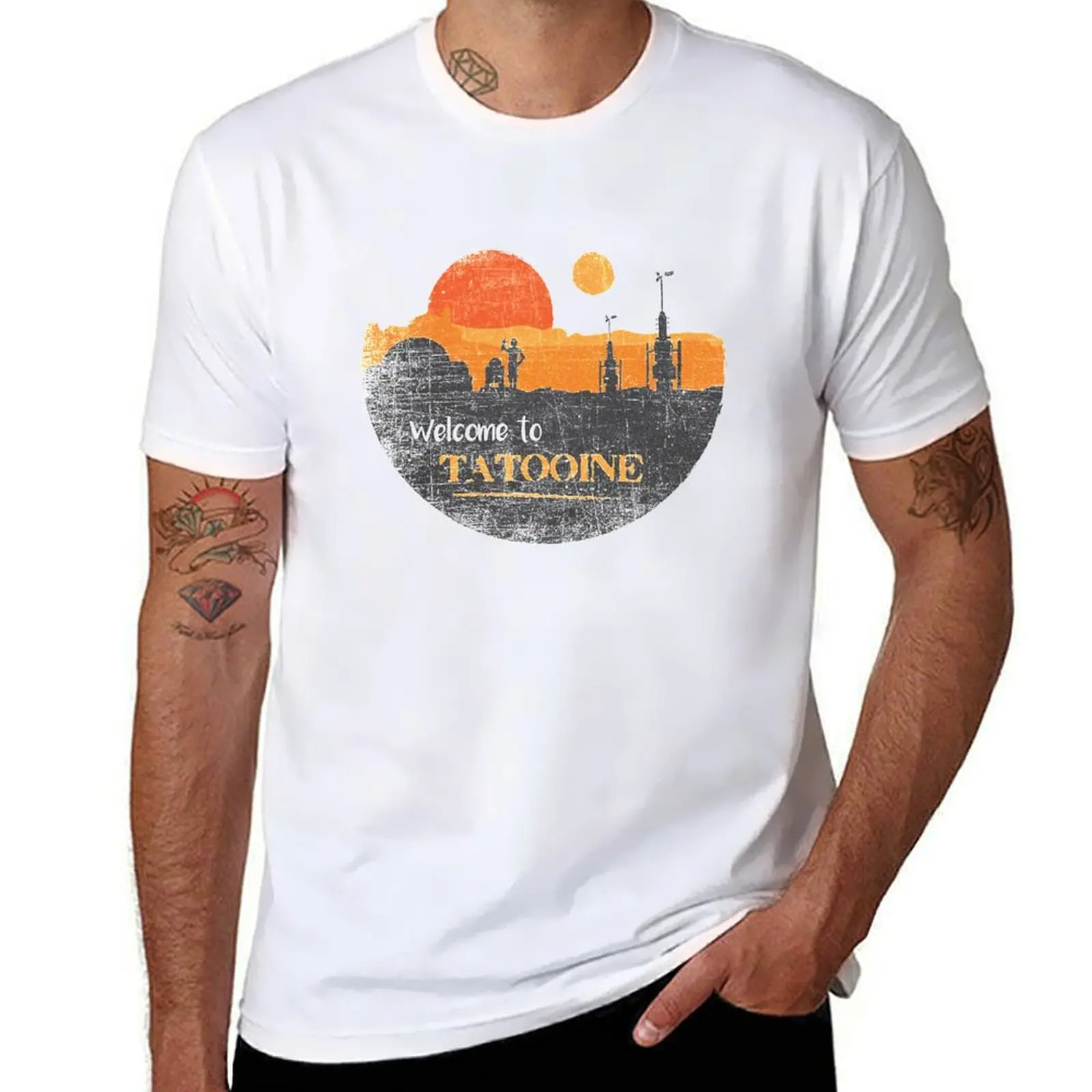 

Tatooine T-Shirt man t shirt designer man t shirt summer T-Shirt
