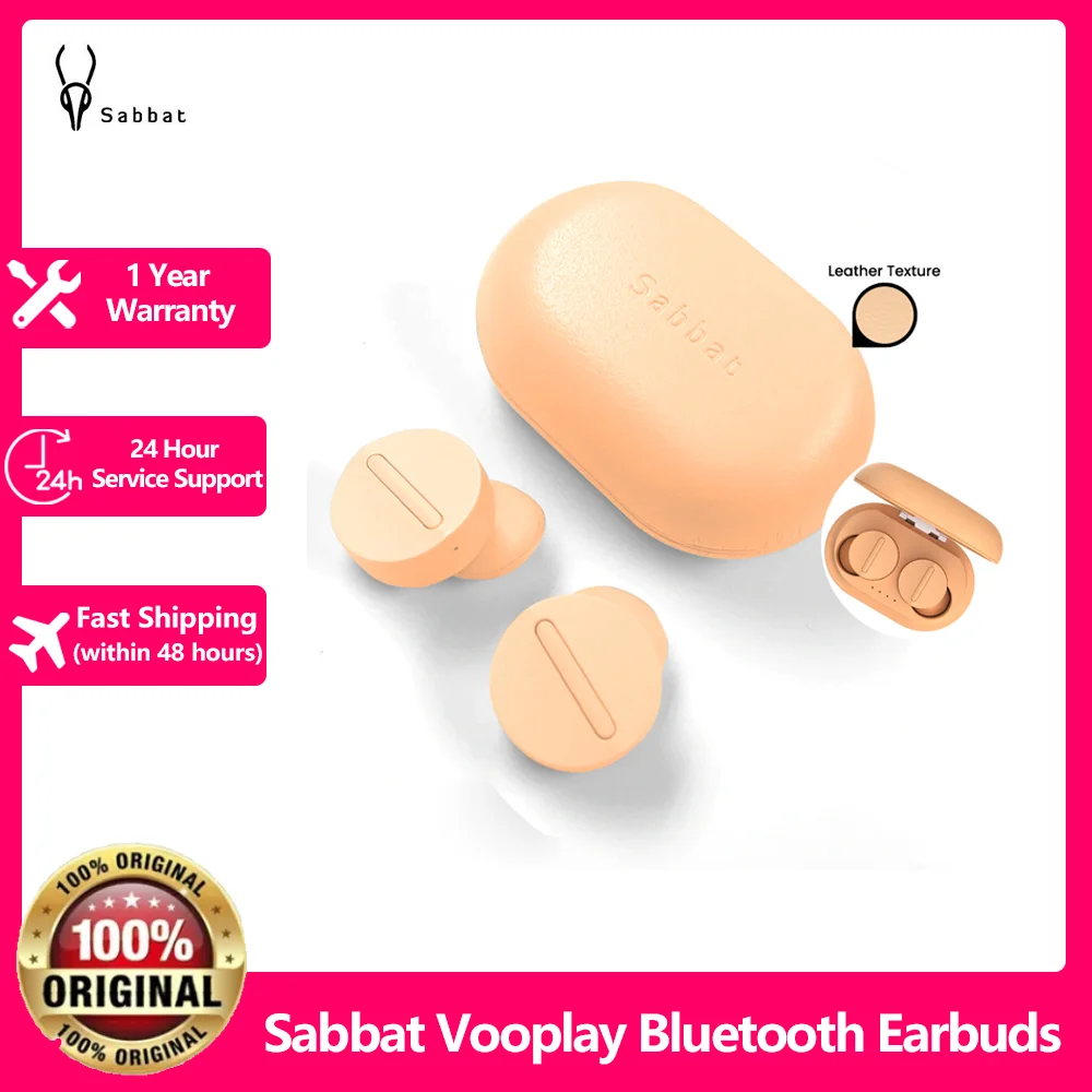 

Sabbat-Vooplay Qualcomm Wireless Headset, Bluetooth Helmet 5.0, Tws, Cvc 8.0, Noise Cancellation, Support For Wireless earphone