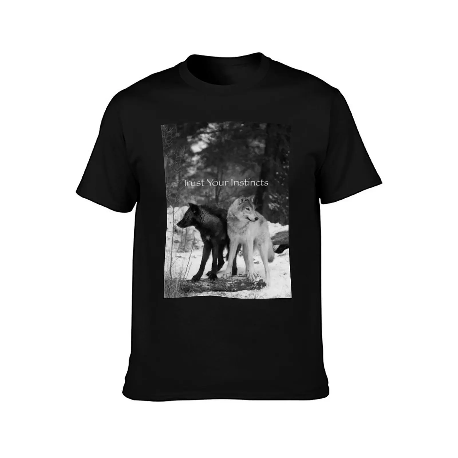 Trust Your Instincts T-Shirt Quick Dry Sports Short Sleeve Tee T-Shirt