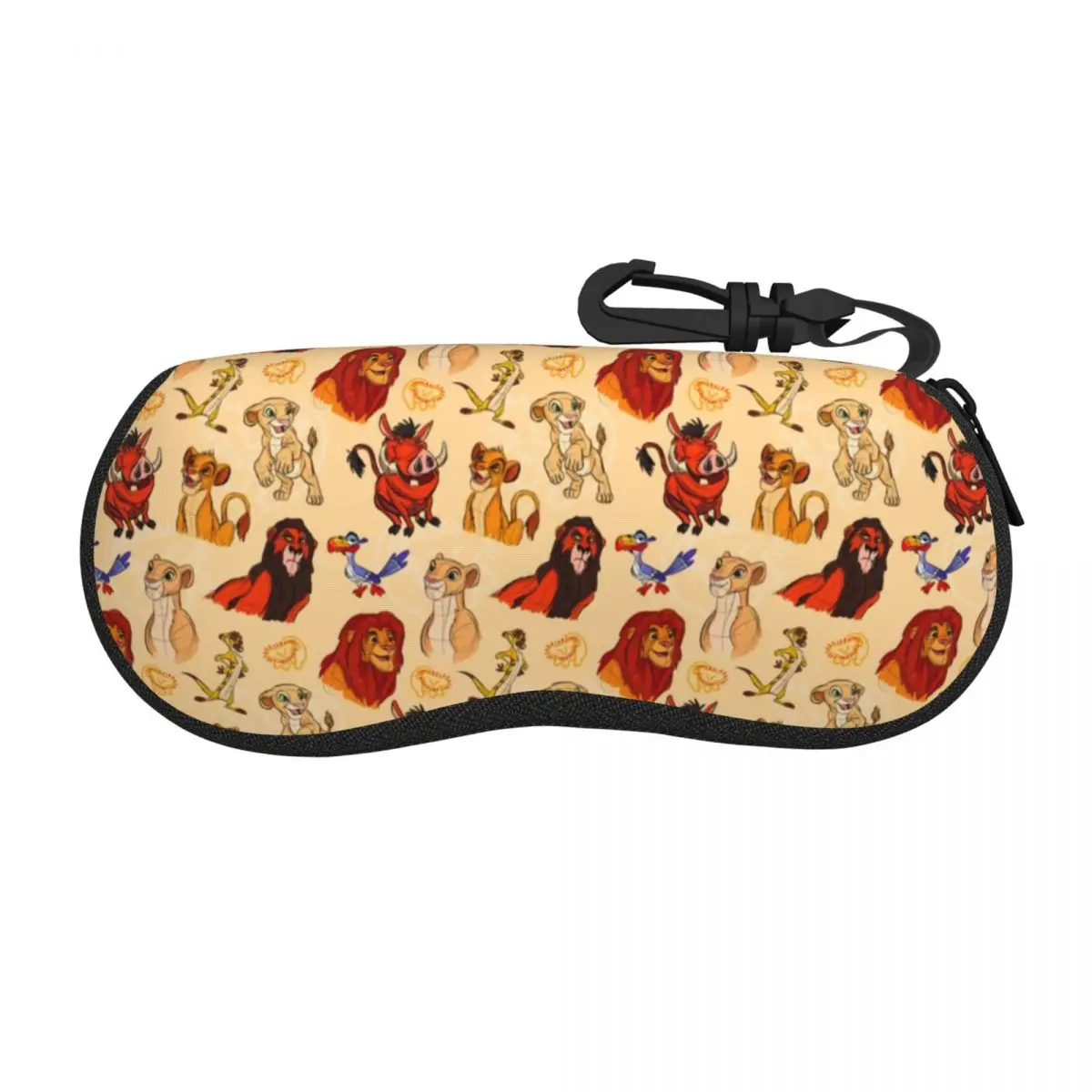 

Custom The King Lion Simba And Nala Glasses Case Fashion Shell Eyeglasses Case Sunglasses Box