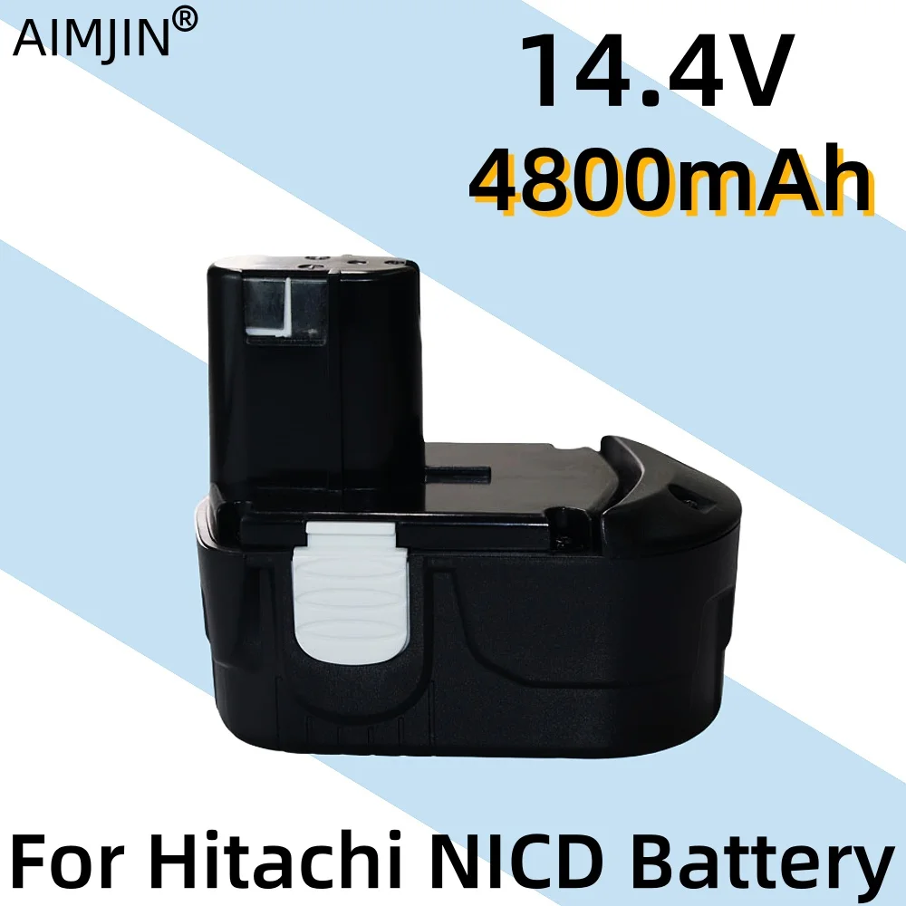 14.4V NI-CD 4.8Ah Rechargeable Battery For Hitachi EB1414S EB1414 EB1424 EB14B EB1412S EB14S DS14DL DV14D CJ14DL Cordless drill