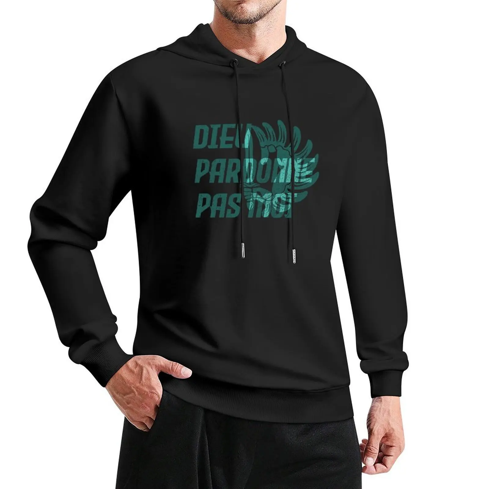 Legion Etrangere Dieu pardonne pas moi #2754 Hoodie men's coat graphic t shirts men anime clothing japanese style anime hoodie