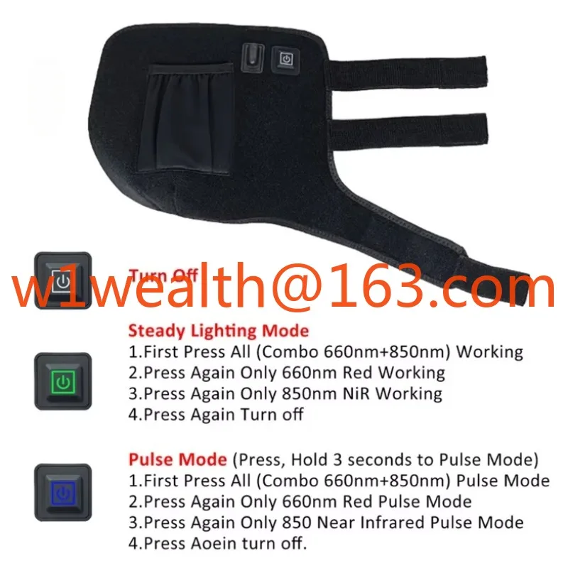 660Nm 850 Nm96Pcs Smart LED Red Light Infrared Protection Products for Horse Legs ，1 Pair Two