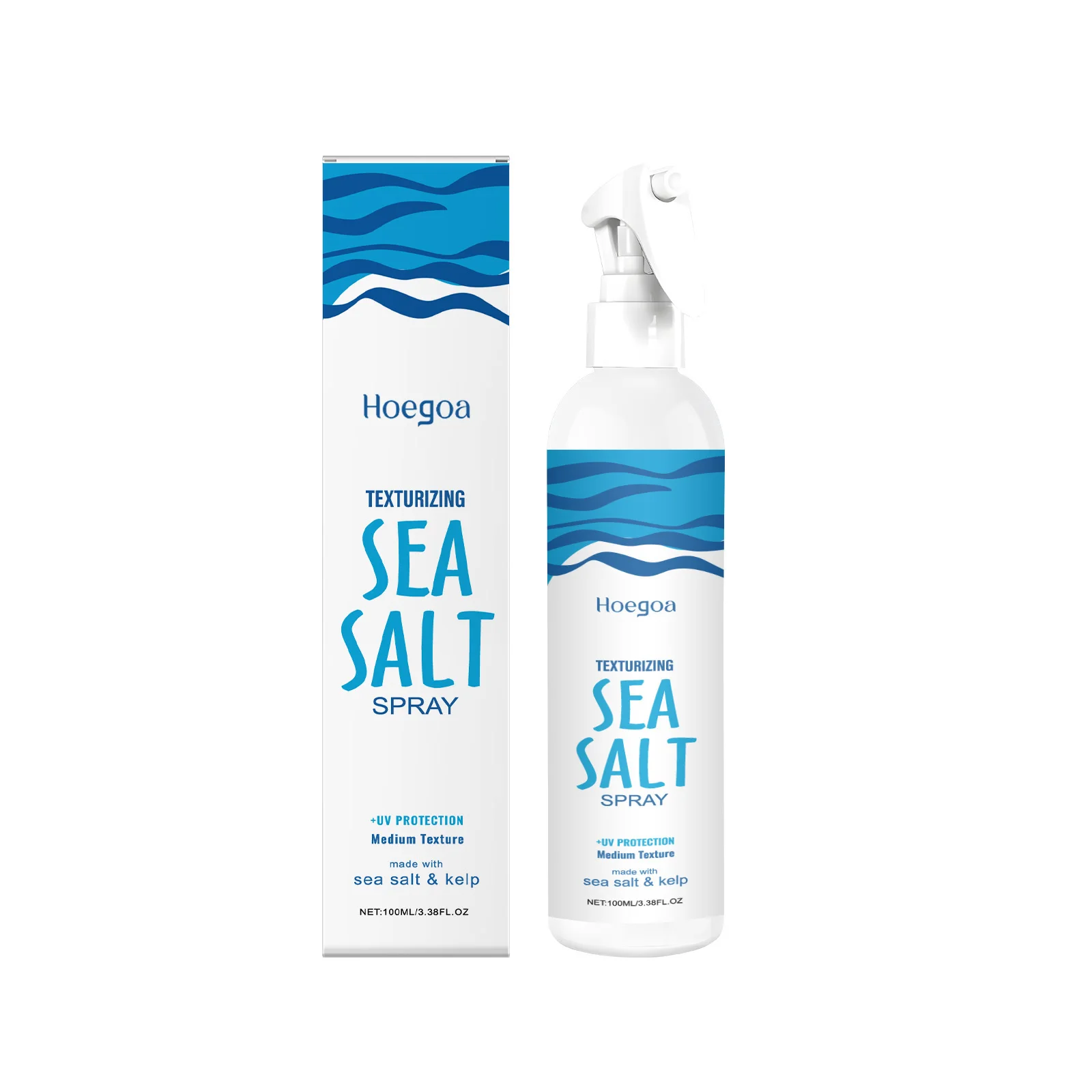 Sea Salt Spray For Hair Men Women Adds Hair Volume Texturing Fluffy Hair Fixing Lasting Styling Strong Holding Wave Hair Spray