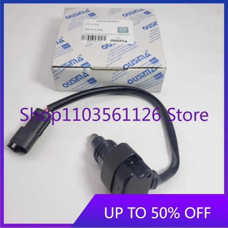 PC210 290 390 490-10 High Quality Excavator Hydraulic Pump Angle Sensor 729-12-21000