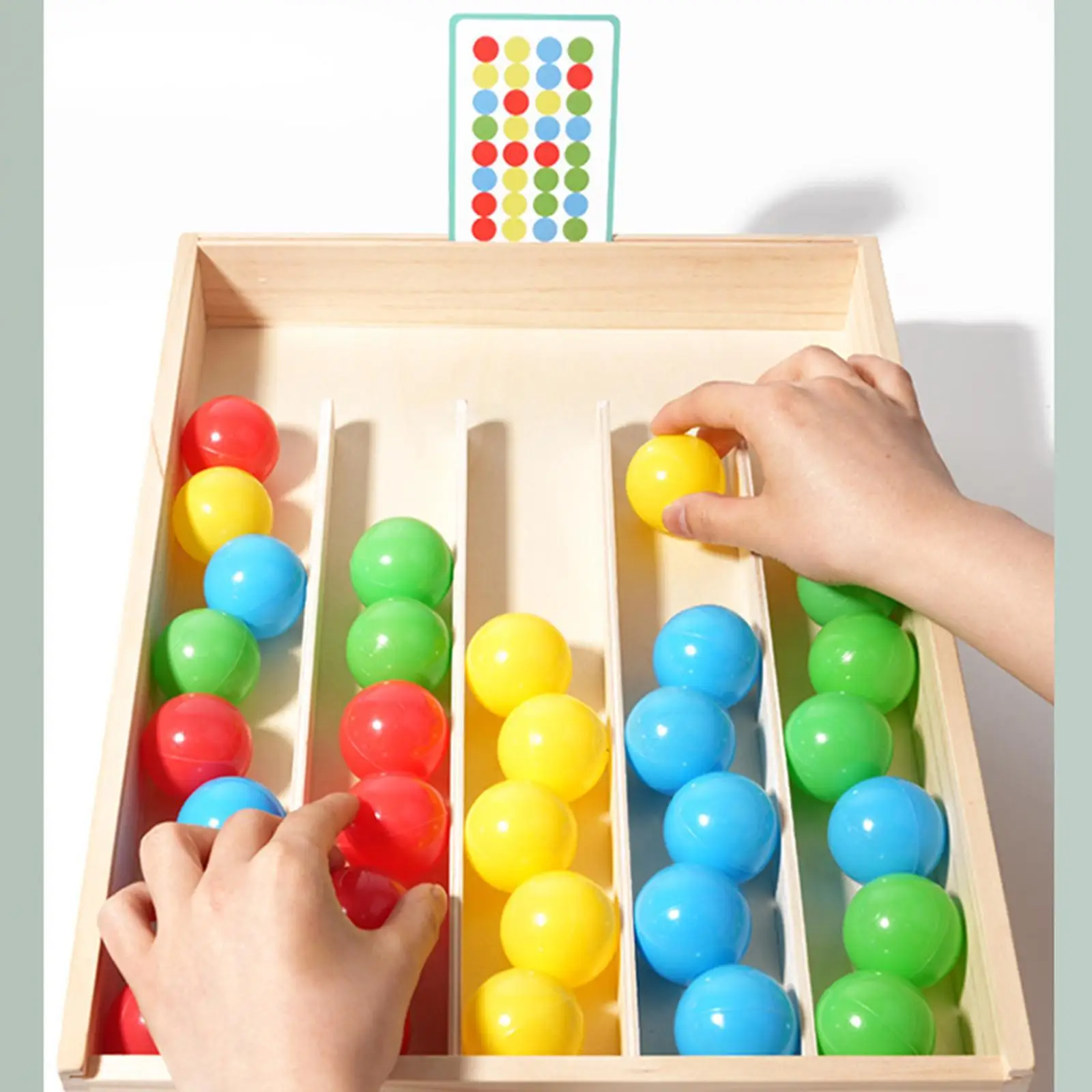 Brinquedos de classificação de cores Brinquedo de aprendizagem interativo para crianças meninos meninas