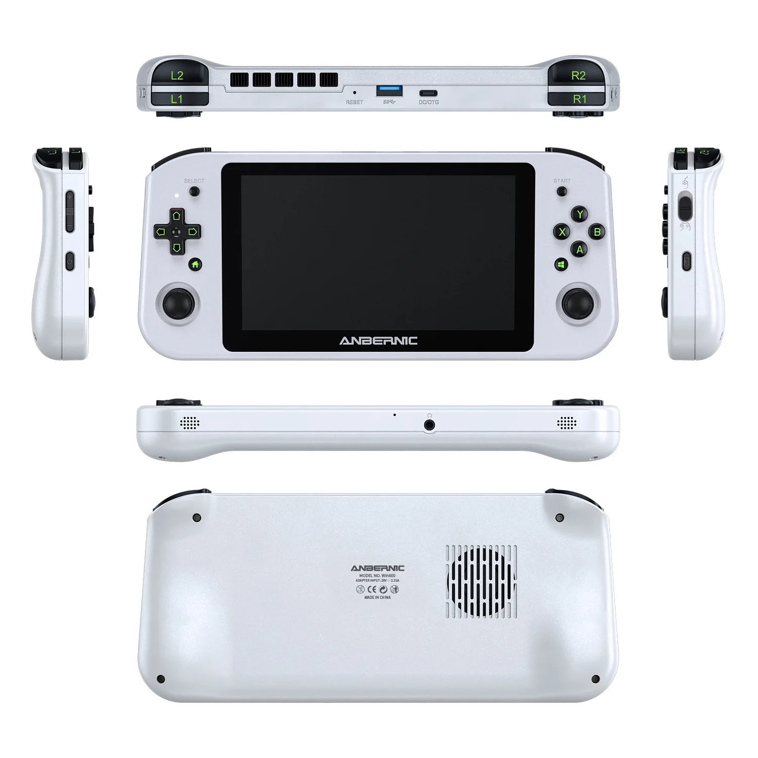 Nautical Bear Win10 PMOLED Retro PC Handheld Game Android Steam Mini Computer with WiFi