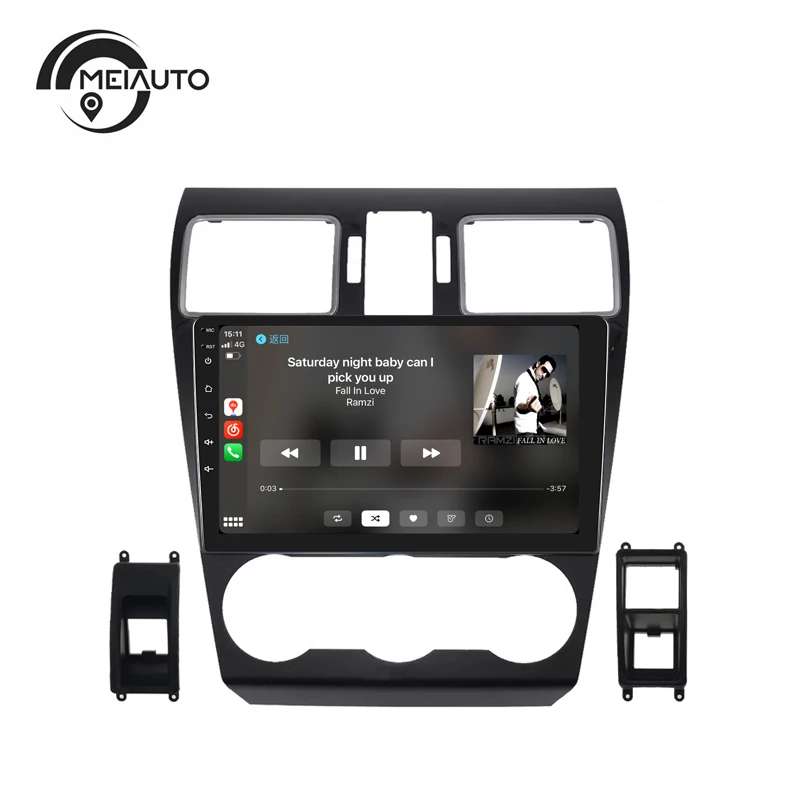 Meiauto Car Stereo Radio Multimedia Player 2K For Subaru WRX/STI 2016-2021 Forester 2016-2018 Navigation GPS Android Head Unit