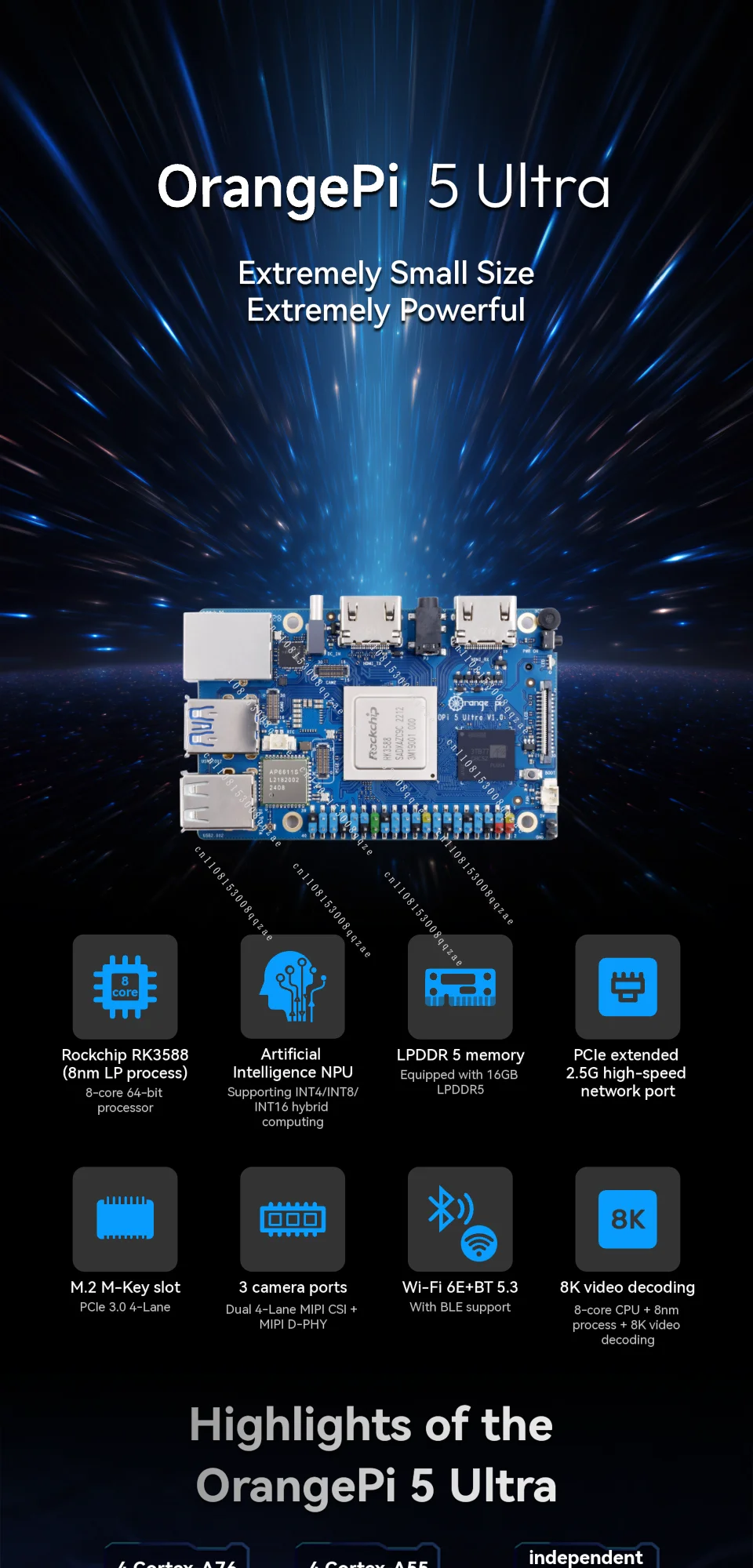 Rockchip Rk3588 Development Board - Nowa płytka rozwojowa Brand Orange Pi