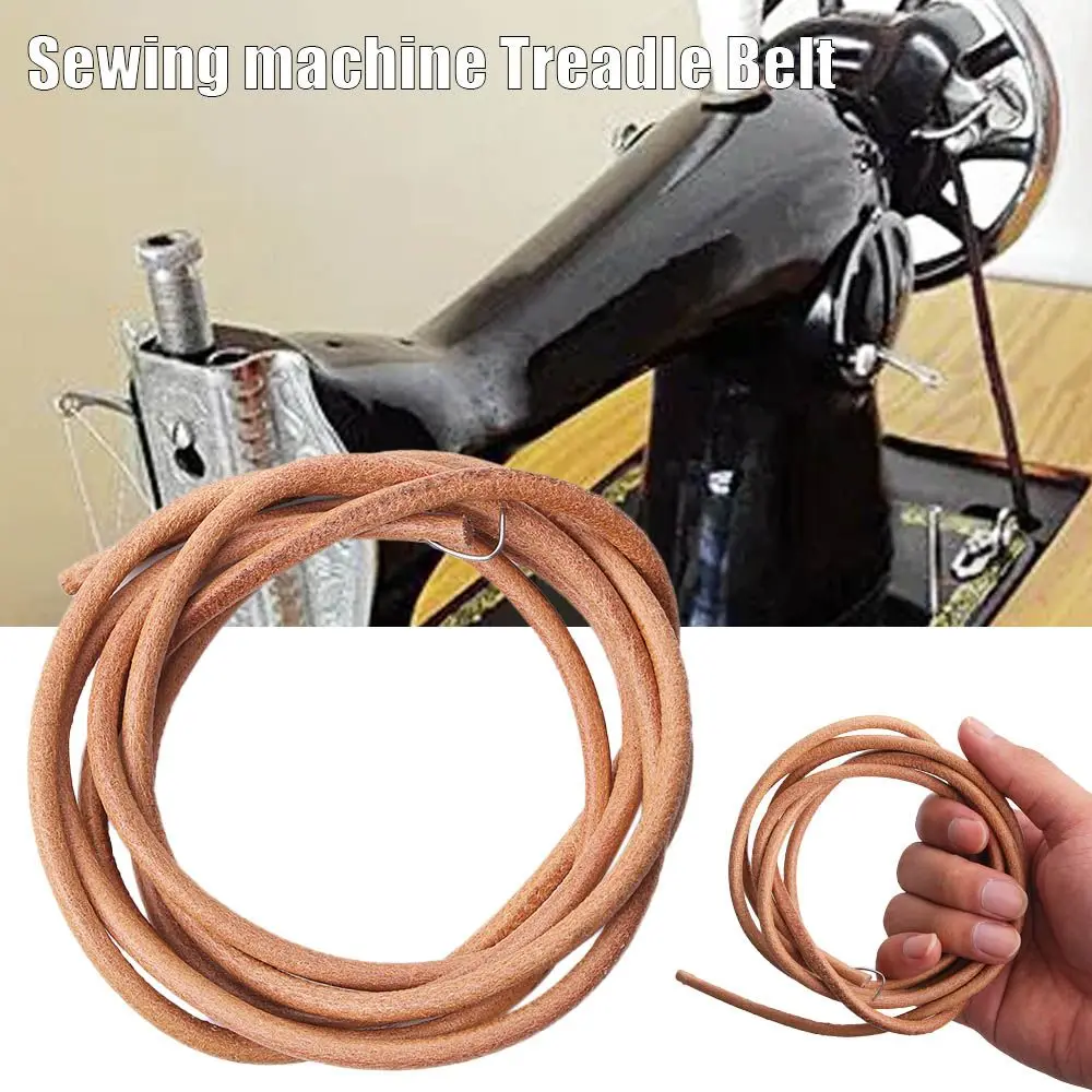 Household With Hook For Singer Sewing Machine Home Sewing Machine Accessory Treadle Part Foot Pedal Belt Leather Treadle Belt