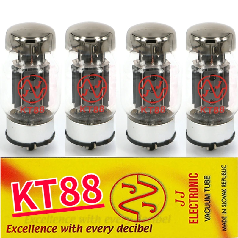 

JJ KT88 Slovakia Vacuum Tube Replacement 6550 KT120 KT150 Power Tube Factory Test and Matching Power Hifi Amplifier