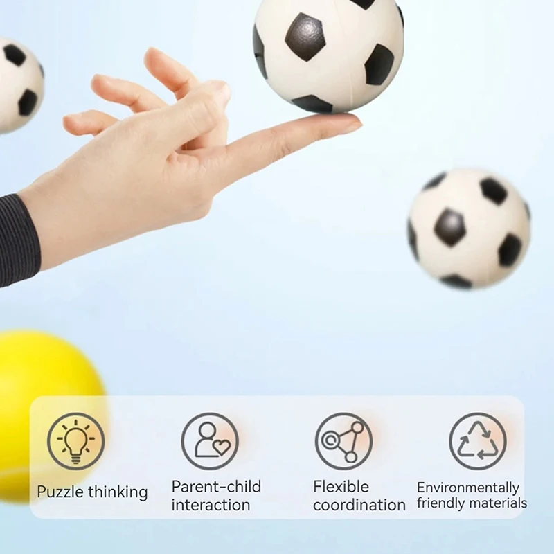 1 قطعة انتعاش المعصم اليد بال الأطفال الإسفنج المطاط اليد الكرة اللعب في الهواء الطلق لعبة تمارين الرياضة العودة كرة القدم ألعاب كرة السلة