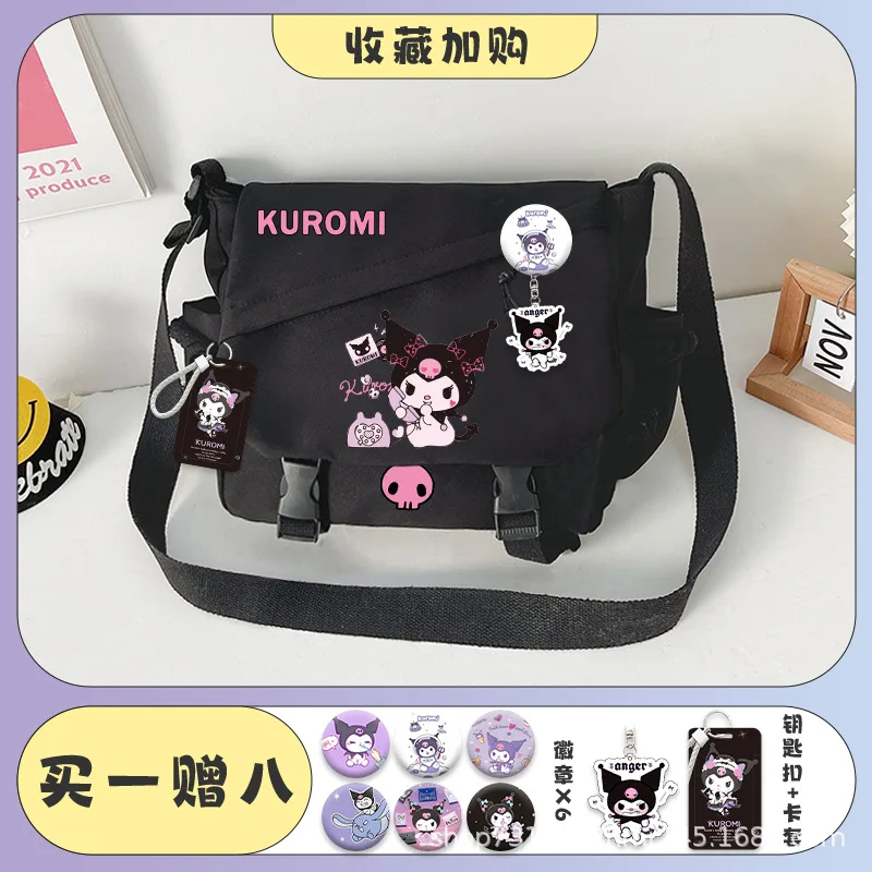 Sanrio New Clow M Casual Handbag Cute Cartoon Large Capacity Lightweight Stain-Resistant Single-Shoulder Bag