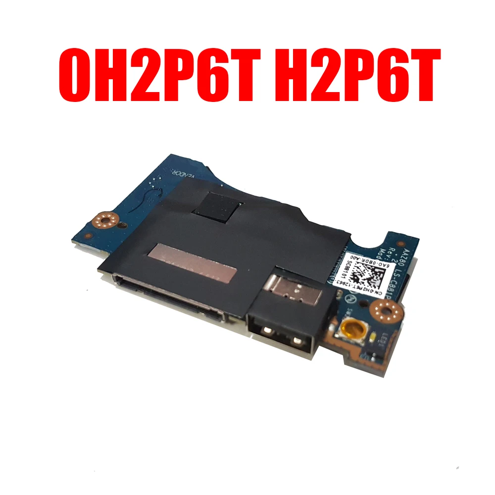 0H2P6T H2P6T Laptop USB Card Reader Button Board For DELL For XPS 13 9350 AAZ80 LS-C881P New