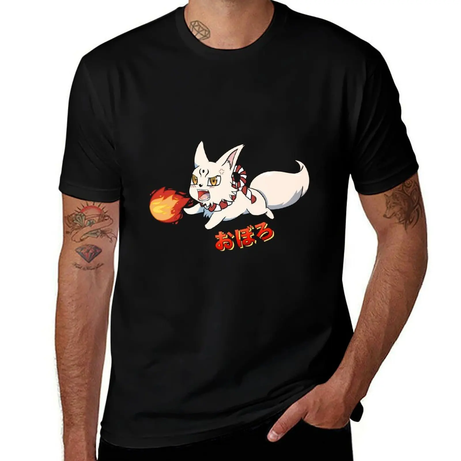 Oboro the Fox - BOFURI T-Shirt Casual Work Wear T-Shirt