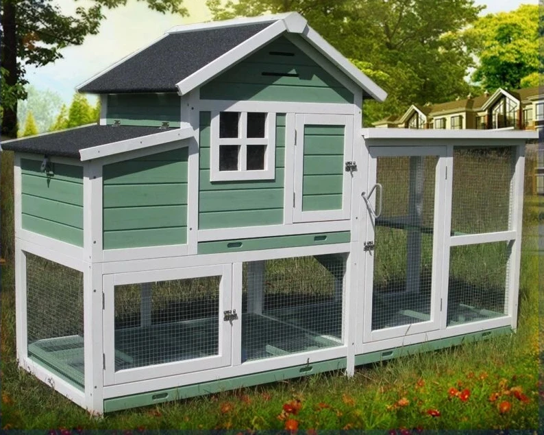 Outdoor breeding cage, household large-sized chicken coop, pigeon, cat, bird cage, pet house, villa