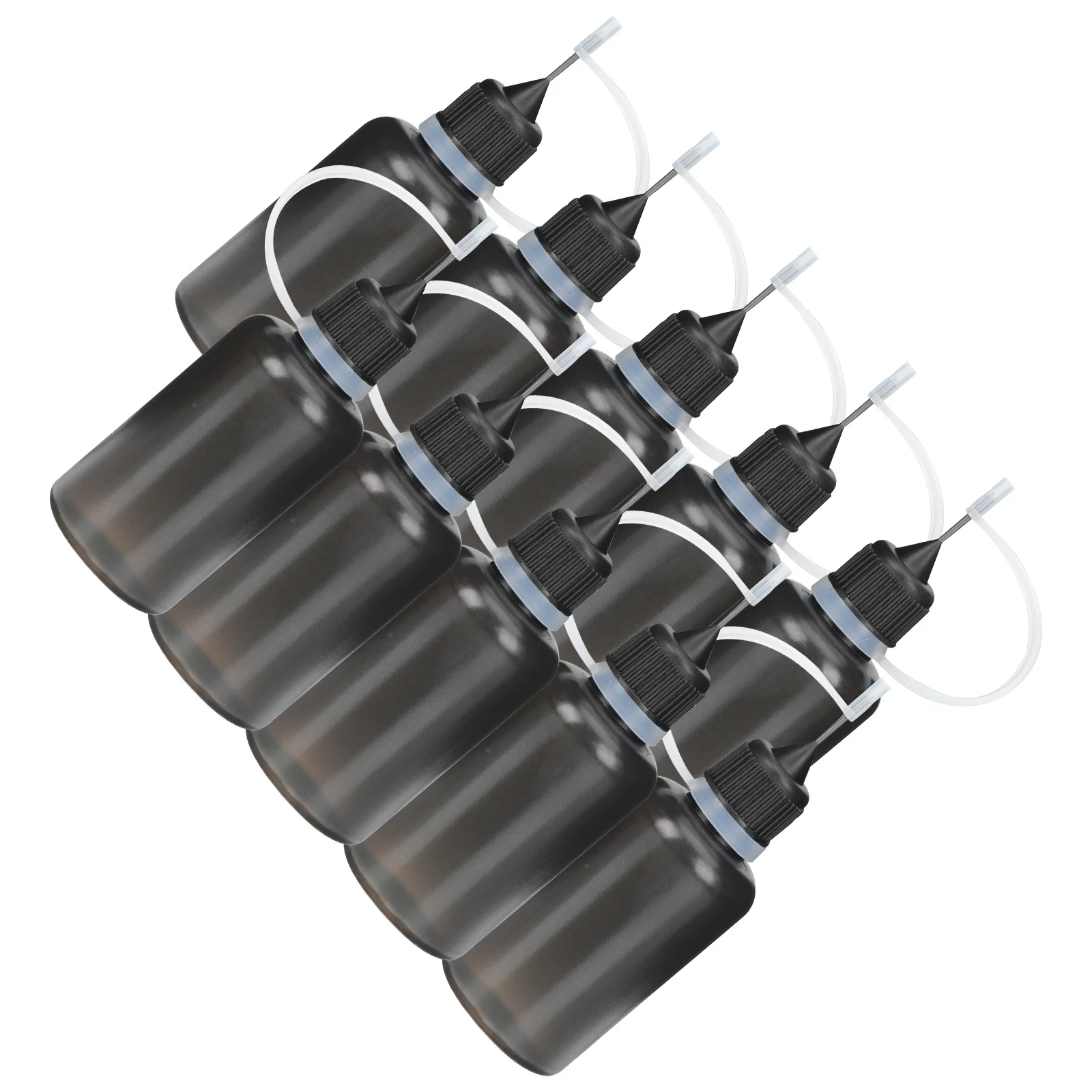 

20Pcs Plastic Oil Bottle Steel Nozzle Leakproof Cap Squeeze Bottle for Machine Oil Lubricating Tools Household Appliances