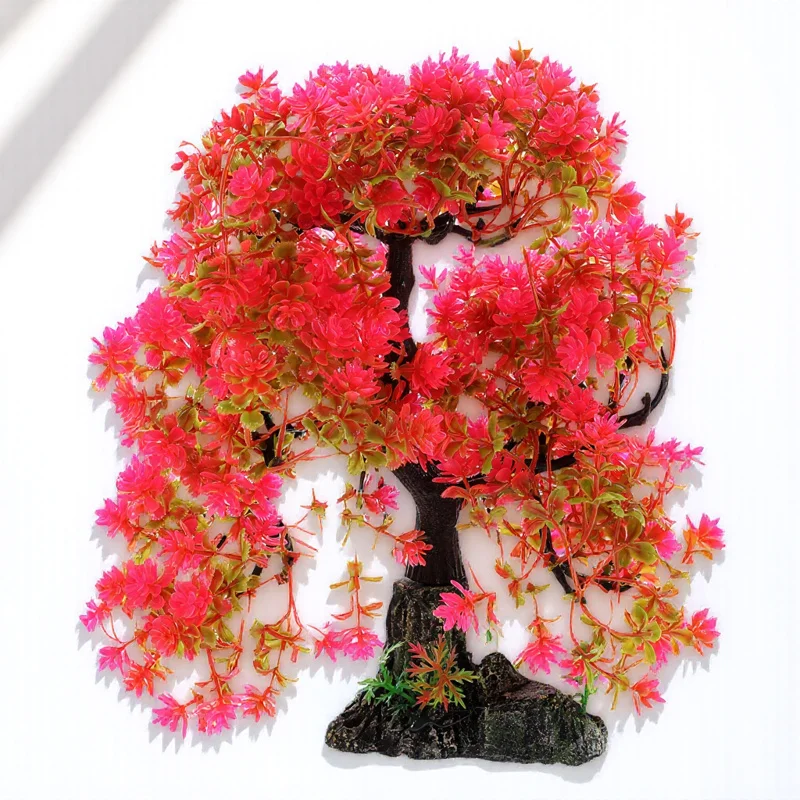 

Fish Tank Resin Artificial Tree Decoration Premium Simulation Aquarium Decorative Tree Bonsai Underwater Craft