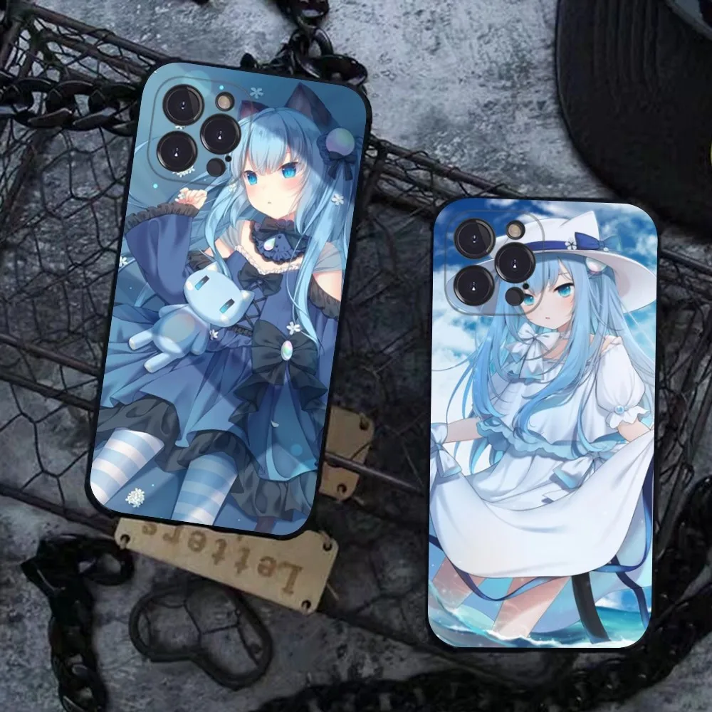 Manga Cute Girl Nekoha Shizuku Phone Case Silicone Soft For iphone 15 14 13 12 11 Pro Mini XS MAX 8 7 6 Plus X 2020 XR Shell