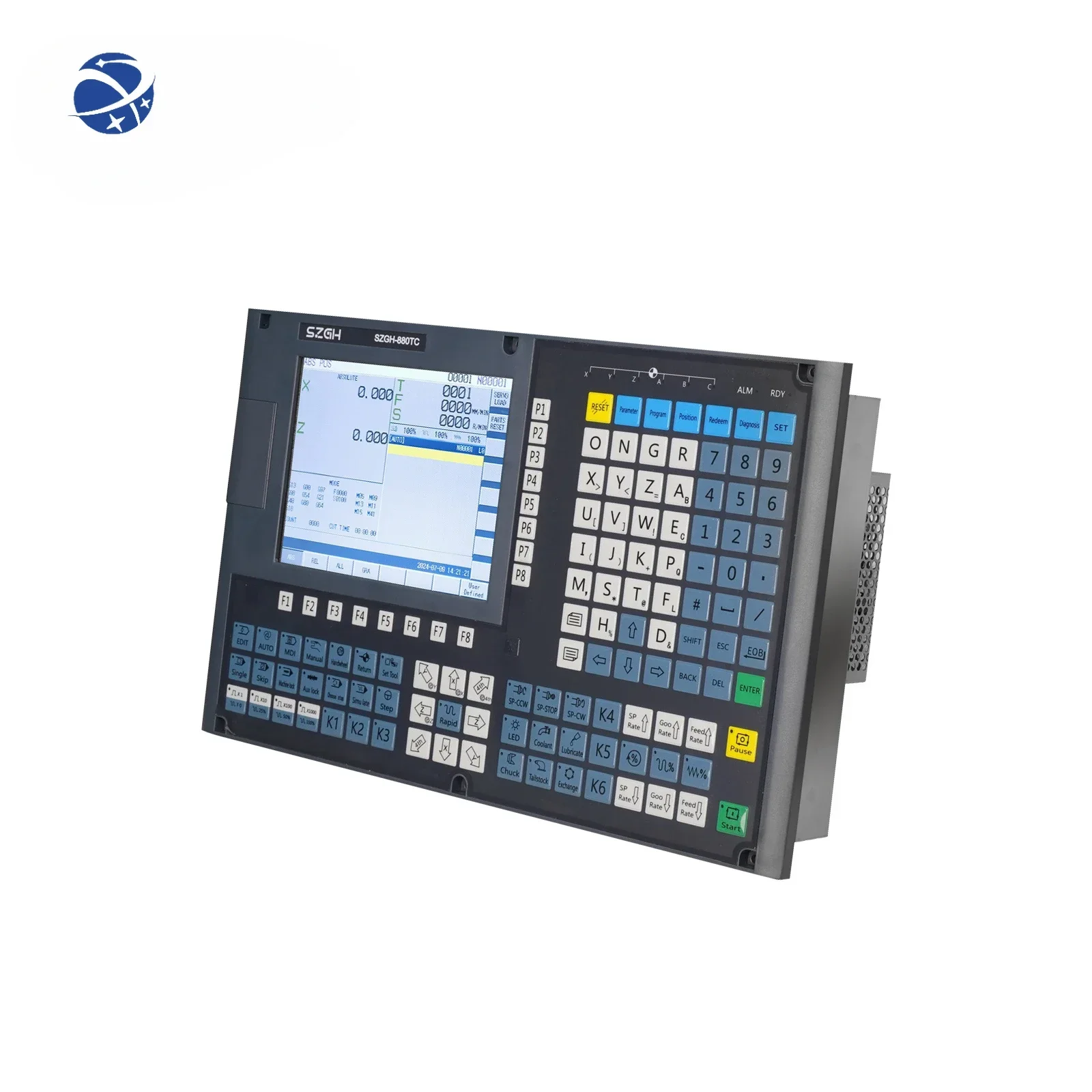 Economy SZGH New Product R&D CNC Controller 2axis Lathe  Full Closed-loop Control Lathe Turning Center Controller