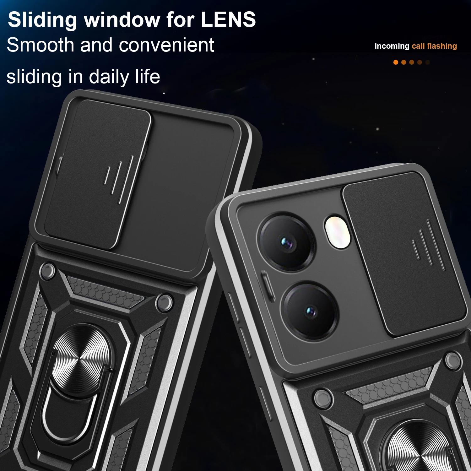 Shockproof Armor Case for POCO X8 Pro Max / X7 Pro Case Magnetic Holder Ring Stand Protect Cover for Xiaomi POCO X7 Pro 5G Capa