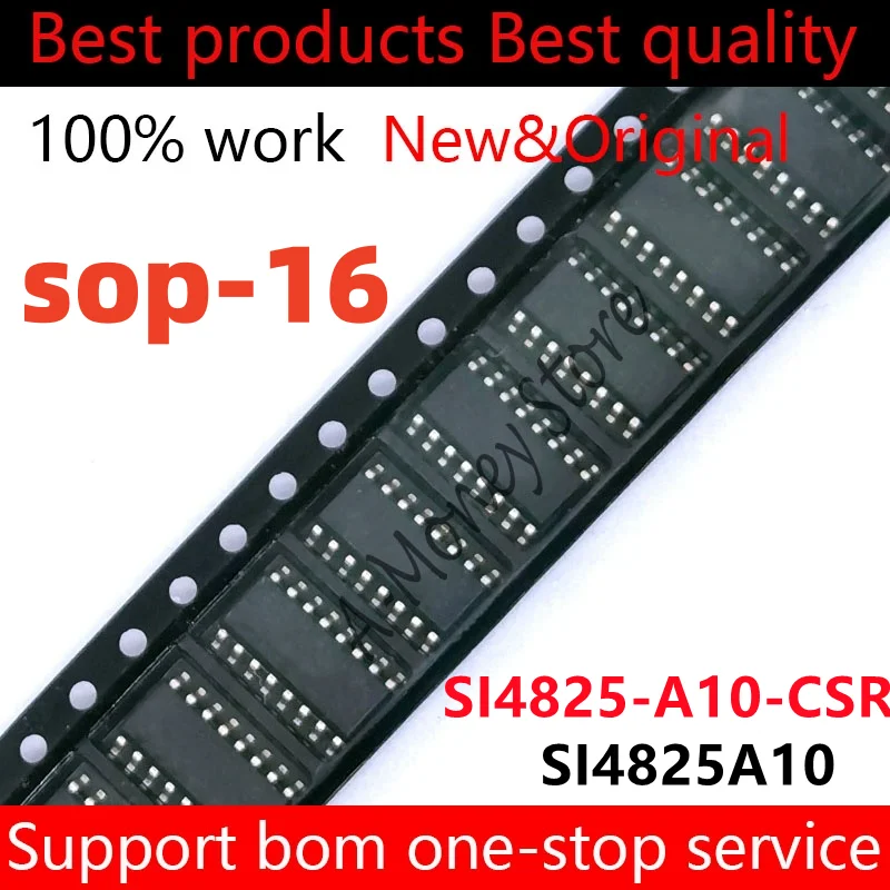 (5-10pcs)SI4825-A10-CSR SI4825-A10 SI4825A10 SI4825 sop-16