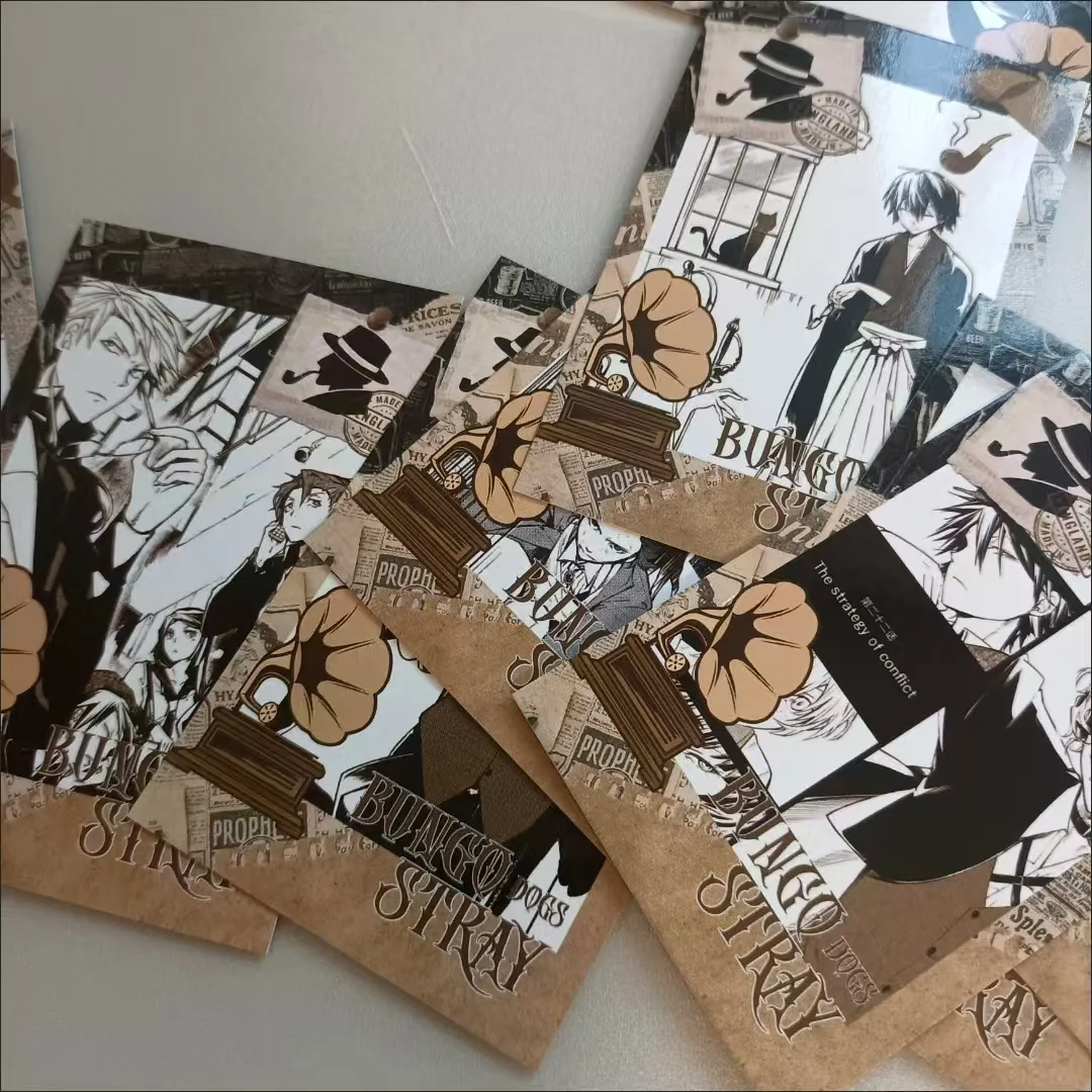 9Pcs/Pack Anime Cartoon Fans Collection Character Card Birthday Gift