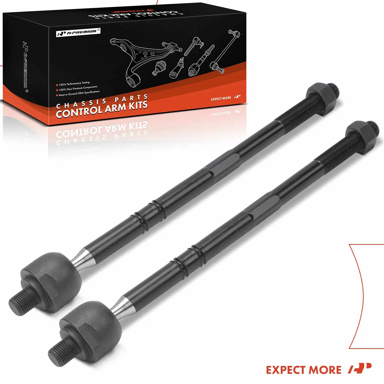 A-Premium 2x Front Inner Tie Rod End for Mercedes-Benz Sprinter 1500 2020 2021 2022 2023 Sprinter 2500 Sprinter 3500 2020 2021