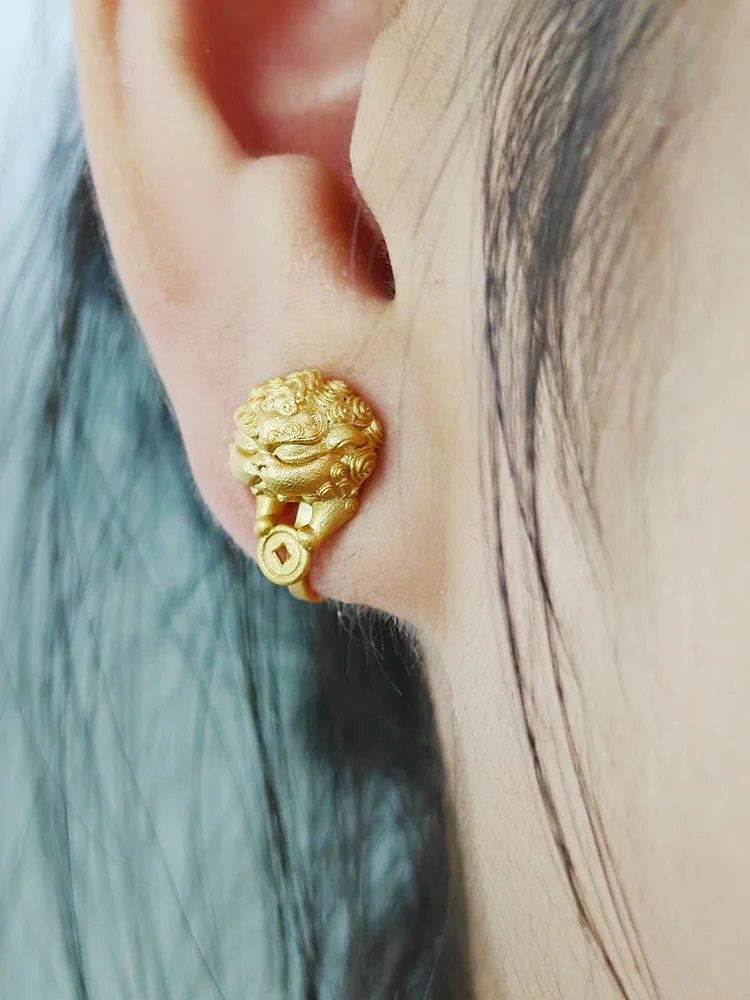 polsino-per-l'orecchio-del-bambino-in-argento-puro-fatto-a-mano-nessun-piercing-richiesto-design-originale-gioielli-in-argento-con-scimmia-rotonda