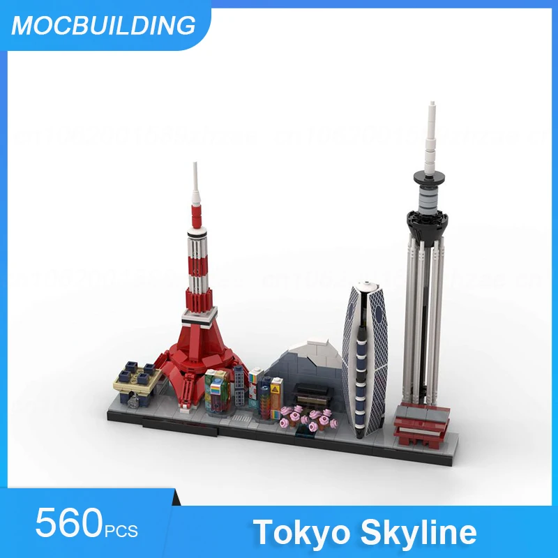 MOC Building Blocks Shanghai Skyline Upgraded Model DIY Display Assemble Bricks Architecture Collection Xmas Toys Gifts 795PCS