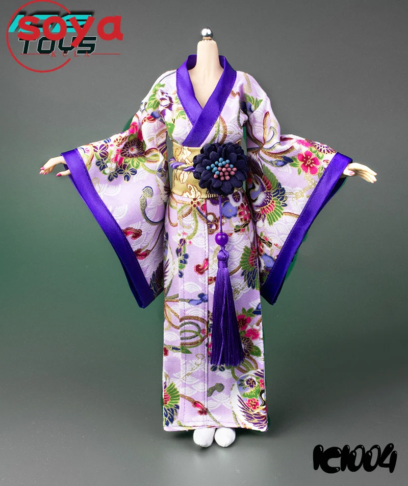 ICE TOYS IC1004 1/6 Skala Damski Kimono Szlafrok Strój Żołnierza Model Pasujący do Figurki Akcji 12 Calowa