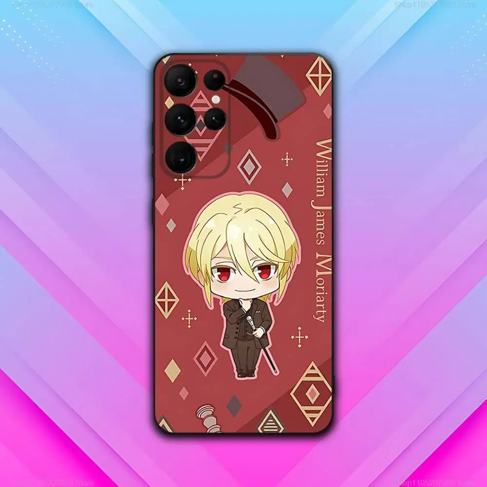 M-Moriarty Comics P-Patriot Phone Case For Samsung S30,S25,S24,S23,S22,S21,S20,Fe,Lite,5G,Ultra,Plus Black Cover