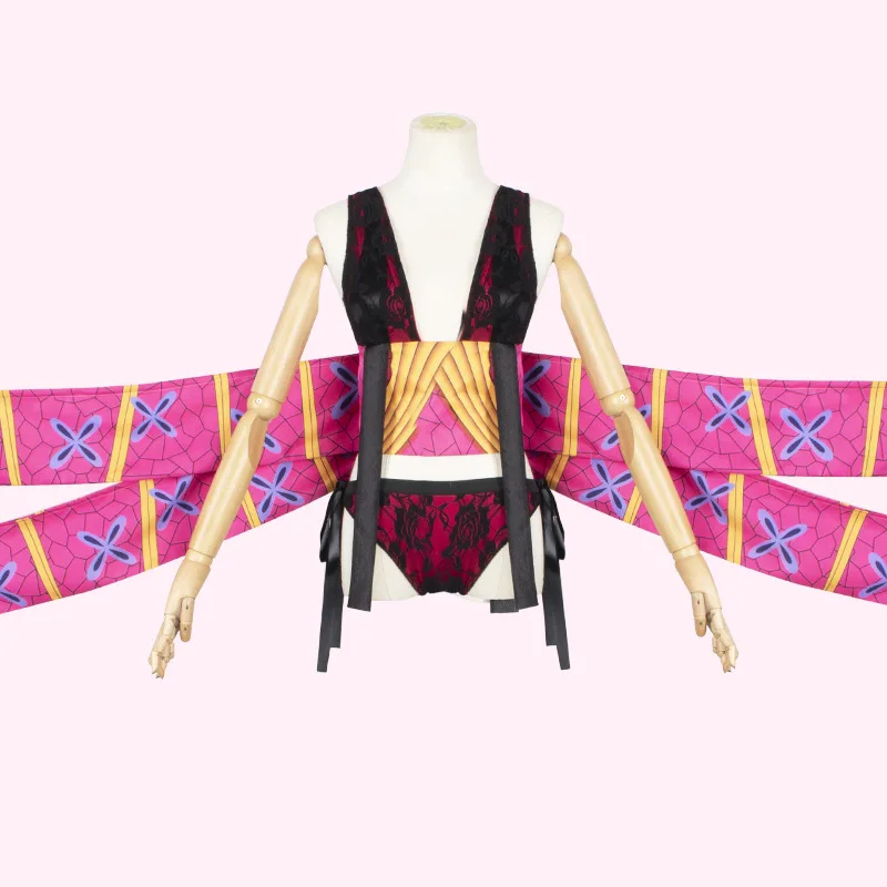 

Верхний ранг 6, карнавальный костюм Fuhito, Tengen Uzui Butterfly, сценический костюм для косплея, костюм для выступлений