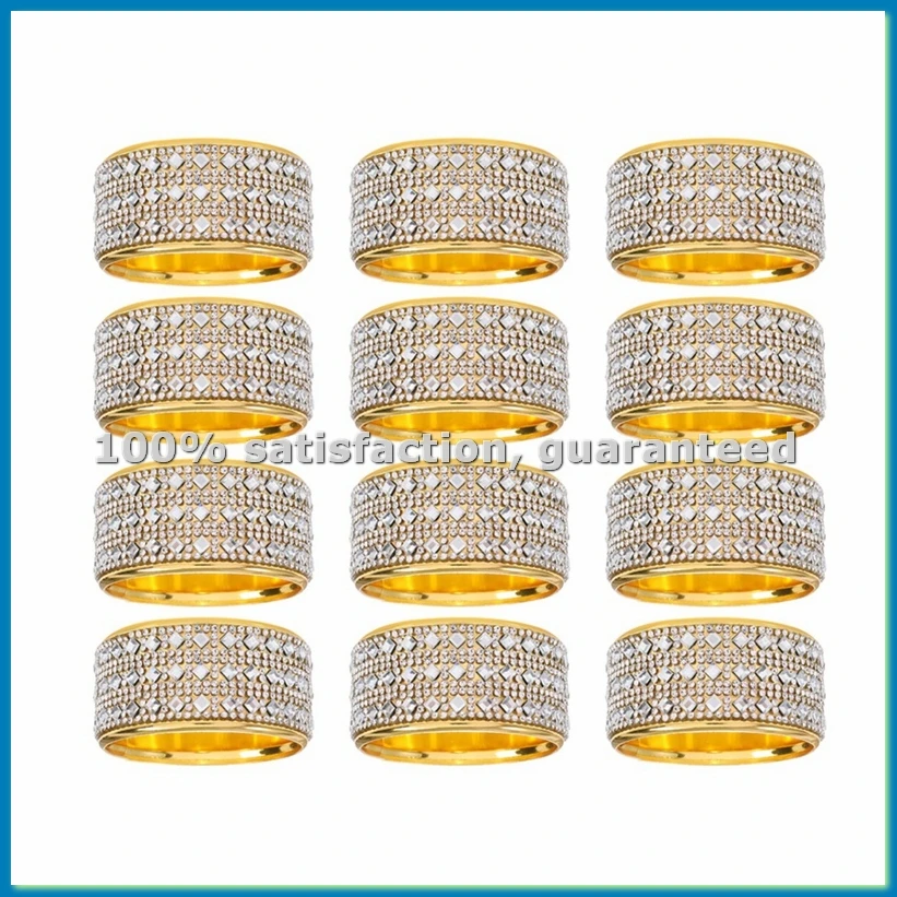 Gold Napkin Rings S…