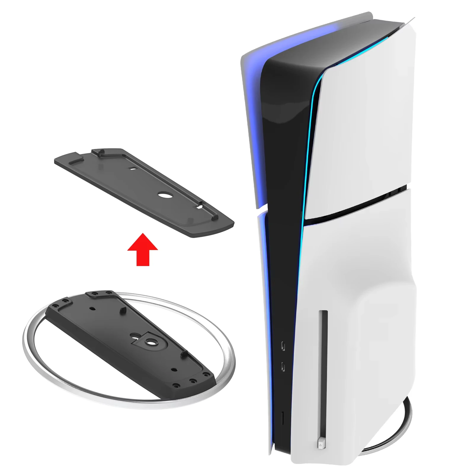 suporte-vertical-de-metal-para-console-ps5-slim-pro-com-base-de-parafuso-substituicao-para-console-playstation-5-slim