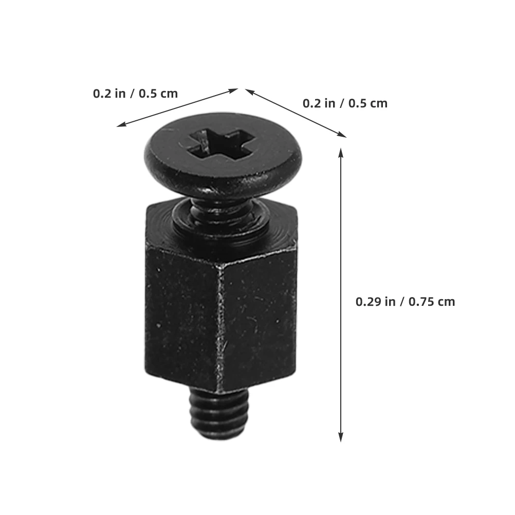 

12Pcs Motherboard Mount Screws Hexagon Head Steel Fasteners for Sturdy Computer Pc Laptop Motherboard Installation Replacement