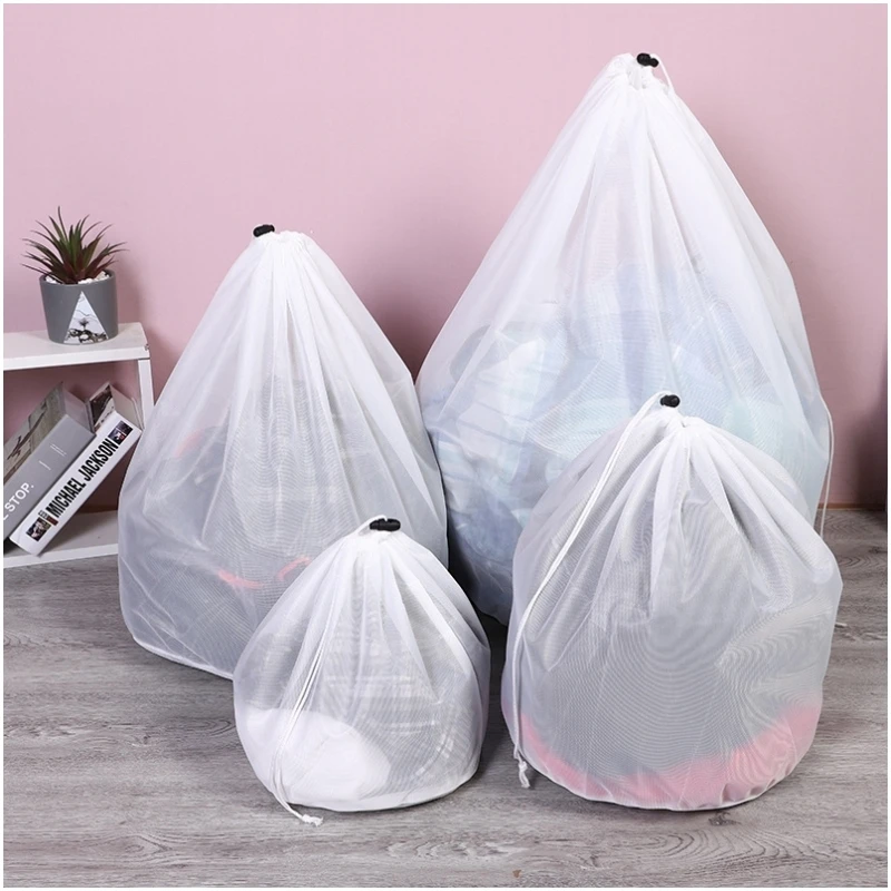 laundry bag foldable Fine Net Washing Machines Dirty basket Travel Shoes organizer Mesh Bags Woman Bra Clothes care accessories